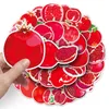 50 pcs pomegranate fruit cartoon sticker PVC waterproof creative skateboard diy car decoration