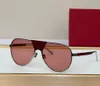 220 Gold Pilot Sunglasses Metal Frame Mens Summer Sunnies Gafas de Sol Sonnenbrille UV400 Eyewear with box