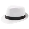 Ball Caps Retro Men Fedoras Top Jazz Felt Wide Brim Hat Vintage Couple Cap Winter Chapeau Summer Bowler Hats 2023 Party