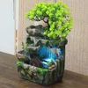 Garden Decorations Small Fountain Mini Water Indoor Fountains Office Table Decorate Feature Resin Desk