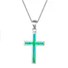 Chaînes 2023 Collier Polyvalent Croix Pendentif Femme Cadeau Bijoux En Gros