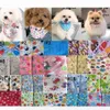 Hundebekleidung 100 Stück Großhandel Ankunft Welpen Haustier Bandana Kragen Baumwolle Bandanas Krawatte Pflegeprodukte SP01 230906