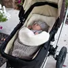 Blankets Infant Baby Thickening Swaddle Sleeping Bag Stroller Zipper Design Sleep Sack