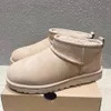 مصمم ثلج Fluffy Boots Mini Women Winter Australia Platfor