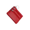 Dhl 100pcs Double fermeture à glissière Bourses Keychains Keys Portefeuille Purse Changement Pocket Holder Organize Cosmetic MakeUp6077539