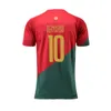 22 23 24 New Portugal C RONALDO BERNARDO national team fan player version Soccer jerseys European Cup JOAO FELIX PEPE football shirt home away kids kit uniforms