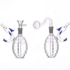 Portable Mini mignon narguilé Grenade créative avec dauphin dessin animé forme verre d'eau dab plate-forme pétrolière bong avec 14mm tabac mâle herbe sèche bol de fumer