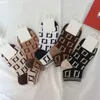 Women Socks Short Sport Tubesocks Designer Sock Cotton Letters Socks Personality Female design Fashion Football style Mixed color