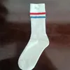 Chaussettes quatre saisons à Tube Long pour hommes et femmes, sport décontracté, vêtements d'extérieur polyvalents, chaussettes en coton brodées, vente en gros