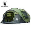 HLY outdoor 3-4persons automatic speed open throwing pop up windproof waterproof beach camping tent large space T1910012309