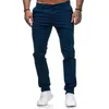 Calças masculinas trabalho de negócios para homem moda casual jogging calças homens sólido leve cintura média homme primavera outono