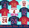 Seville 2023 2024 Sevillas Soccer Jerseys Final L.OCAMPOS SUSO JONG Maillot GUDELJ K.REKIK TECATITO MUNIR RAFA Men Kids Kit 22 23 24 Football Shirt Boy Sets