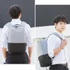 Backpack Men Plecaks Wysokiej jakości Oxford dla nastolatków Torby szkolne szkolne USB opłatowe antykradzieżowe B307