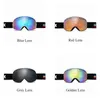 Óculos de esqui ELAX MARCA Dupla Camada Anti-Nevoeiro Óculos de Esqui Neve Snowboard Óculos Snowmobile Eyewear Esporte Ao Ar Livre Ski Googles 230907