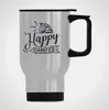 Mugs Funny Offee Mug - And So The Adventure Begins Cup- Stainless Steel Material Travel