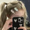 Hårklipp Trend Colorful Star Pentagram Clip for Women Korean Fashion Sweet Girly Hairpin Eesthetic Y2K Accessories Gift