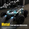 ElectricRC Car 1 16 4WD RC Car 70KMH oder 50KMH mit LED-Fernbedienung High Speed Drift Monster Truck für Kinder VS Wltoys 144001 Toys 230906