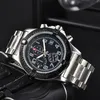 Relógio masculino designer relógios de alta qualidade luxo quartzo movimento relógios aço inoxidável luminosa safira topo relógio pulso