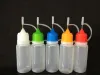 wholesale E-liquid Empty Bottle 3ml 5ml 10ml 15ml 20ml 30ml 50ml Needle Bottle for eGo Series E Cigarettes Plastic Dropper Bottles With12 LL