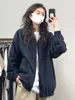 Giacche da donna Harajuku Khaki Cargo Bomber Donna Streetwear anni '90 Cappotto vintage oversize Giacca da baseball casual alla moda coreana