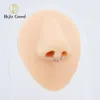 Labret Lip Piercing Sieraden Rechts Grand ASTM 36 16G Septum Neusring Tragus Oorbel Clicker Helix Daith Ringen Hoepel 230906