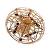 Игрушка Fly RC/электрические игрушки НЛО Игрушки с датчиком жестов Самолет Fly Spinner Игрушка с подсветкой Интеллектуальный плавающий летающий шар Pop it Fidget Светящаяся игрушка для взрослых Float Ball