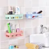 Bath Accessory Set Bathroom Rack Wall Mounted Suction Toilet Storage Hand Washing Without Punching Supplies Shelf