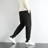 Men's Pants Winter Lambswool Warm Thicken Sweatpants Men Fashion Joggers Water Proof Casual Plus Fleece Outdoor Sport Trousers