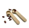 Wood Coffee Scoops Coffeeware Kitchen Dining Bar Home Garden Design Scoop With Bag Clip Tablespoon Solid Beech Wooden Measuring Tea Bean