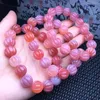 Strand 1 Pc Fengbaowu Natural Yanyuan Agate Pumpkin Bracelet Crystal Reiki Healing Stone Fashion Jewelry Gift For Women Men