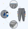 Pantaloni Moda 2023 Autunno Ragazzi Bambini Bambini s Cotone Colore puro Pantaloni sportivi carini Pantaloni per bambini Cool Boy Sport 230906