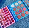 ظلال العيون Huda Ultramo Makeup Makeup Plates 4 صفحات لوحة جيني Rivera Palette طويلة الأمد ظهور ظلال عالية الصباغ Sombra de Ojos 230906