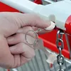 Keychains Metal Shopping Alloy Key Aluminum Ring Trolley Decoration Hangs Stainless Steel Cool Keys Wrist Lanyards