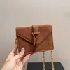 Kleine Geldbörse Ys Umhängetasche Hohe Qualität Version Luxurys Designer Geldbörsen Handtaschen Brieftasche Auf Kette Umhängetaschen Frauen Klassische Telefon Tasche 230919bj