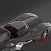 Diecast Model Car 1 18 Diecast Toy Vehicle Simulation 1989 Batmobile Alloy Car Model Sound and Light Metal Pull Back Car Toys Kids Boys Gift 230906