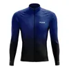 Camicie da ciclismo Top maglia da ciclismo blu da uomo manica lunga huub team abbigliamento da bicicletta strada mtb uniforme mountain bike abbigliamento sportivo ropa ciclismo hombre 230907