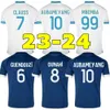 23 24 Soccer Jerseys 2023 2024 Mbemba Maillot Foot Cuisance Guendouzi Ndiaye Clauss Vitinha Football Shirts Män barn Veretout under Nuno Harit