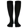 Women Socks Tabi Drable Home Simple Sports Breattable Running Universal Decorative Strumpor Five Toes Cotton Solid Color Five-Toe