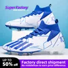 Dress Shoes Men Soccer Shoes TF/FG High/Low Ankle Football Boots Male Outdoor Non-slip Grass Multicolor Training Match Sneakers EUR35-45 230907