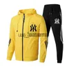 Homens Tracksuits Homens Zipper Hoodies Esporte Ternos Moda Primavera Jaqueta Com Capuz e Sweatpants 2 Peças Set Masculino Casual Atlético Outono Tracksuits X0907