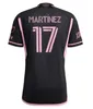 Messis 2024 2025 Miami CF Suarez Soccer Jerseys Inter Matuidi Martinez Mota Higuain Jean Fray Campana Yedlin 24 25 mężczyzn Kit Kit Player Wersja koszulka piłkarska 4xl