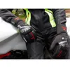 Five Fingers Gloves Winter Heated Gloves Motorcycle Waterproof Carbon Fibre Heating Gloves Snowmobile Touch Screen Battery Powered Heating Gloves 230906