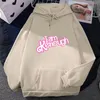 Heren Hoodies Ik Ben Kenough Barbenheimer Roze Hoodie Sweatshirt Mannen Vrouwen Mode Losse Casual Hoody Sweatwear Kleding Herfst