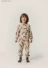 Clothing Sets (some on the way) Denmark Konges Slojd FW23 Autumn/Winter Children's plush printed sweaters and pants T230907