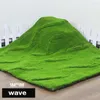 Dekorative Blumen 1x1M Akünstliche Moospflanze Simulation Landschaft Bonsai Umwelt Dekoration Kunstrasen Beflockung Grün La