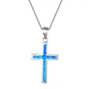 Chaînes 2023 Collier Polyvalent Croix Pendentif Femme Cadeau Bijoux En Gros