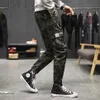 2019 Splice Joggers Pants Mężczyźni Kamuflażowe spodnie ładunkowe męskie kamuflaż plus rozmiar 5xl spodni męski 019262Q