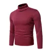 Men's T Shirts Wear Around Nightshirt Big Autumn Long Sleeve High Neck 3D Print Bottoming Shirt Simple Purse Sleepers