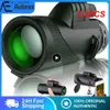 Teleskope 1/2PCS Tragbares Zoom HD 5000M-Teleskop Zusammenklappbares Langstrecken-Mini-Leistungsstarkes Teleskop für die Jagd Sport Outdoor Camping Reisen