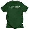 Men's T Shirts Fashion Brand Clothing Short Sleeve Hip Hop Tee Shirt I Have A PhD. (Pretty Huge Dick) Doctorate Degree Men T-shirt